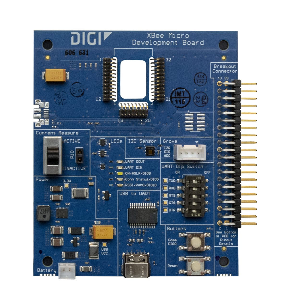 Usb type c dev board